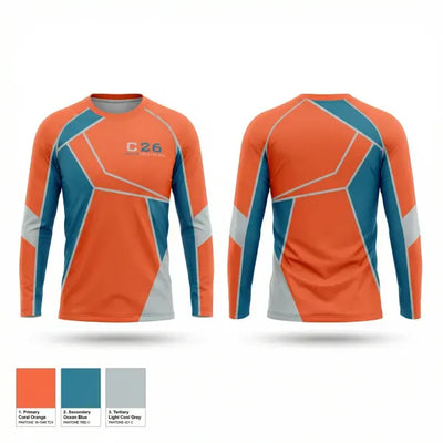 C26 Youth Triathlon 33073444 Long Sleeve Performance Shirt 1