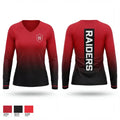 North Cross School 27198075 Women's Long Sleeve V-neck Shirt - 1