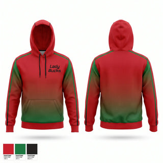 Hoodie, Lady Bucks, Women's Basketball, Teamtime, Team time, sublimation, custom sports apparel, team uniforms, spirit wear, spiritwear, sports uniforms, custom shirts, team store, custom team store, fundraiser sports, apparel fundraiser