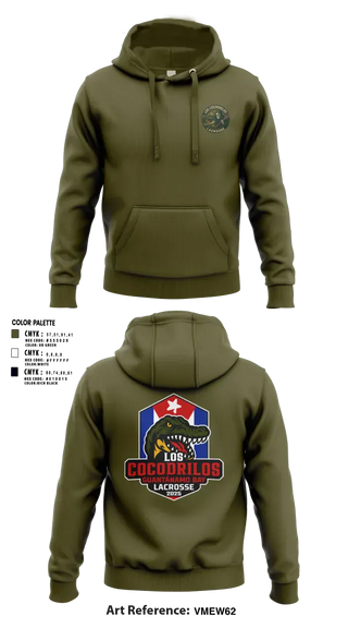 Hoodie, Los Cocodrilos, Men's Lacrosse, Teamtime, Team time, sublimation, custom sports apparel, team uniforms, spirit wear, spiritwear, sports uniforms, custom shirts, team store, custom team store, fundraiser sports, apparel fundraiser