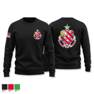 Crew Neck Sweatshirt, 1/8 Field Artillery Regiment, Army, Teamtime, Team time, sublimation, custom sports apparel, team uniforms, spirit wear, spiritwear, sports uniforms, custom shirts, team store, custom team store, fundraiser sports, apparel fundraiser