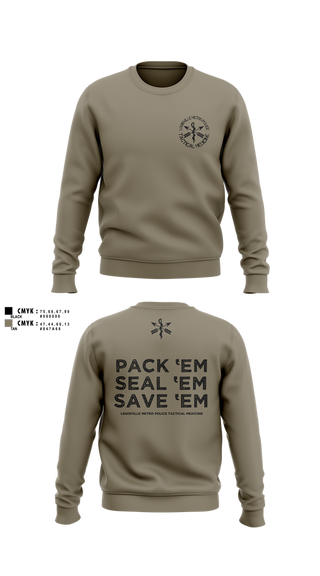Crew Neck Sweatshirt, LMPD HSO TRT, Police, Teamtime, Team time, sublimation, custom sports apparel, team uniforms, spirit wear, spiritwear, sports uniforms, custom shirts, team store, custom team store, fundraiser sports, apparel fundraiser