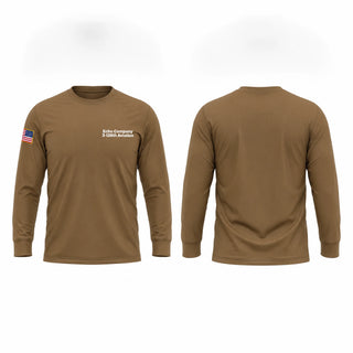 Long Sleeve Performance Shirt, Echo Company 3-126th Aviation, National Guard, Teamtime, Team time, sublimation, custom sports apparel, team uniforms, spirit wear, spiritwear, sports uniforms, custom shirts, team store, custom team store, fundraiser sports, apparel fundraiser
