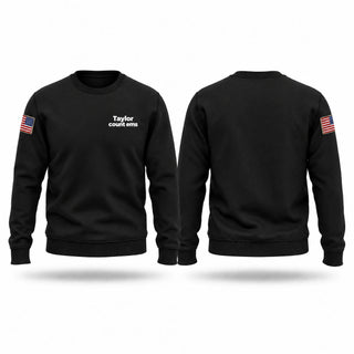 Crew Neck Sweatshirt, Taylor count ems, EMS/EMT, Teamtime, Team time, sublimation, custom sports apparel, team uniforms, spirit wear, spiritwear, sports uniforms, custom shirts, team store, custom team store, fundraiser sports, apparel fundraiser