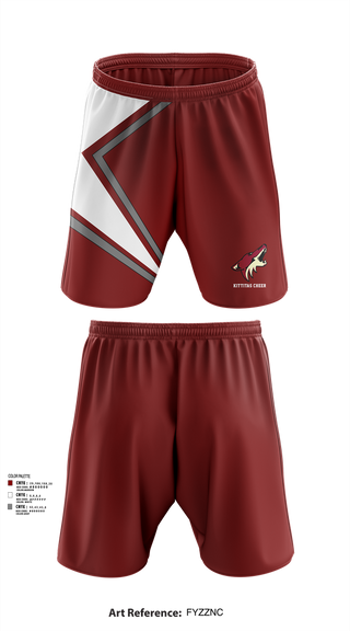 Athletic Shorts With Pockets, Kittitas Cheer, Cheer, Teamtime, Team time, sublimation, custom sports apparel, team uniforms, spirit wear, spiritwear, sports uniforms, custom shirts, team store, custom team store, fundraiser sports, apparel fundraiser