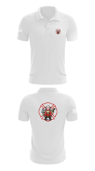 Short Sleeve Performance Polo, North Towanda Fire Rescue, Fire Department, Teamtime, Team time, sublimation, custom sports apparel, team uniforms, spirit wear, spiritwear, sports uniforms, custom shirts, team store, custom team store, fundraiser sports, apparel fundraiser