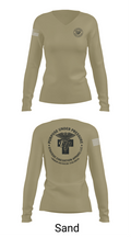 439th AES 50968324 Women's Long Sleeve V-neck Shirt - 97