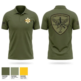 Short Sleeve Performance Polo, Sevier County Sheriff SRT, Police, Teamtime, Team time, sublimation, custom sports apparel, team uniforms, spirit wear, spiritwear, sports uniforms, custom shirts, team store, custom team store, fundraiser sports, apparel fundraiser