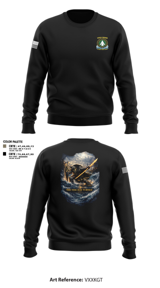 Crew Neck Sweatshirt, 1192nd DDSB, Army, Teamtime, Team time, sublimation, custom sports apparel, team uniforms, spirit wear, spiritwear, sports uniforms, custom shirts, team store, custom team store, fundraiser sports, apparel fundraiser