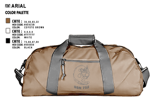 Duffle Bag, USS PASADENA, Navy, Teamtime, Team time, sublimation, custom sports apparel, team uniforms, spirit wear, spiritwear, sports uniforms, custom shirts, team store, custom team store, fundraiser sports, apparel fundraiser