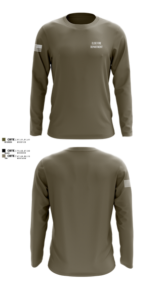 Long Sleeve Performance Shirt, Elsie Fire Department, Fire Department, Teamtime, Team time, sublimation, custom sports apparel, team uniforms, spirit wear, spiritwear, sports uniforms, custom shirts, team store, custom team store, fundraiser sports, apparel fundraiser