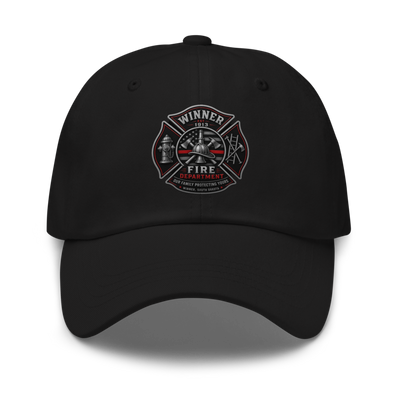 Winner Fire Department Dad hat