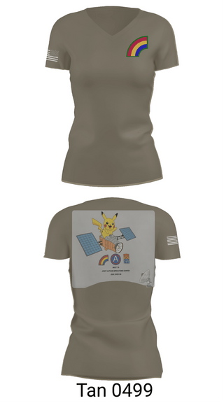 Womens Short Sleeve Vneck Shirt, 42ID, National Guard, Teamtime, Team time, sublimation, custom sports apparel, team uniforms, spirit wear, spiritwear, sports uniforms, custom shirts, team store, custom team store, fundraiser sports, apparel fundraiser