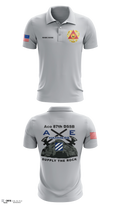 Aco 87th DSSB Short Sleeve Performance Polo - 13