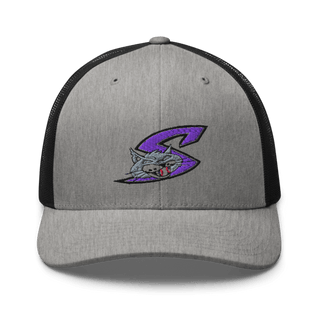 Falcon Middle School Basketball 65038956 Retro Trucker Hat | Yupoong 6606