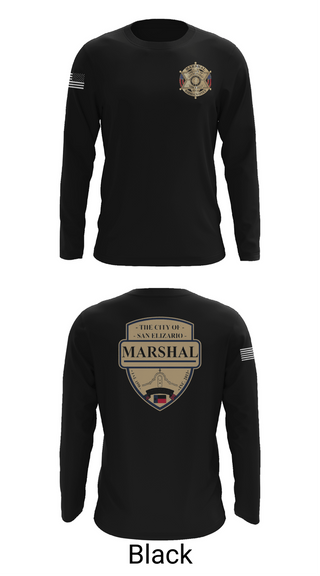 Long Sleeve Performance Shirt, San Elizario Marshal’s Office, Police, Teamtime, Team time, sublimation, custom sports apparel, team uniforms, spirit wear, spiritwear, sports uniforms, custom shirts, team store, custom team store, fundraiser sports, apparel fundraiser