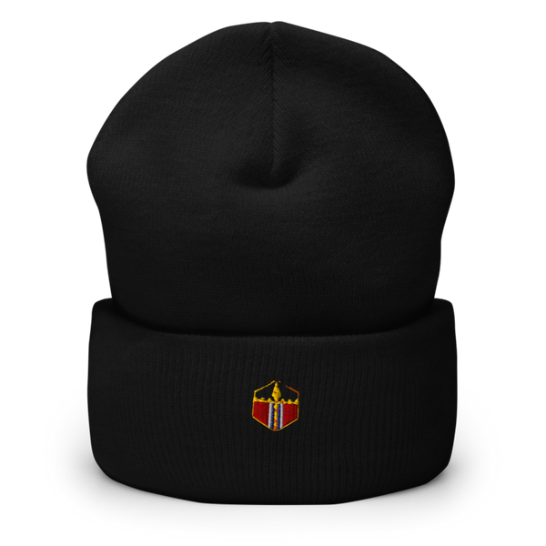 350th engineer company 67180799 Cuffed Beanie | Yupoong 1501KC