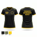 Federated Enforcement Agency Women's Short Sleeve V-neck Shirt - 1