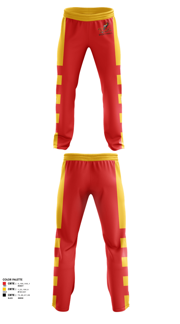 Sweatpants, Torches, Men's Basketball, Teamtime, Team time, sublimation, custom sports apparel, team uniforms, spirit wear, spiritwear, sports uniforms, custom shirts, team store, custom team store, fundraiser sports, apparel fundraiser