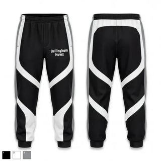Sweatpants, Bellingham Hawx, Men's Lacrosse, Teamtime, Team time, sublimation, custom sports apparel, team uniforms, spirit wear, spiritwear, sports uniforms, custom shirts, team store, custom team store, fundraiser sports, apparel fundraiser