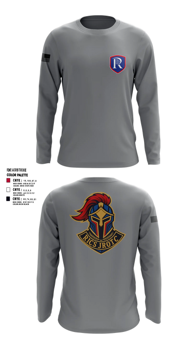 RICS Raiders 86682498 Long Sleeve Performance Shirt - 6