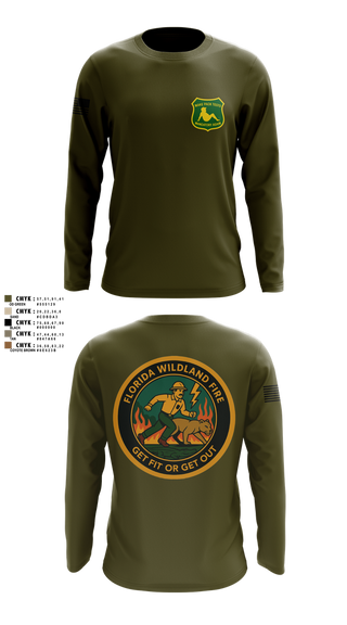 Long Sleeve Performance Shirt, Florida, , Teamtime, Team time, sublimation, custom sports apparel, team uniforms, spirit wear, spiritwear, sports uniforms, custom shirts, team store, custom team store, fundraiser sports, apparel fundraiser