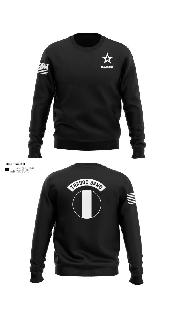 Crew Neck Sweatshirt, TRADOC Band, , Teamtime, Team time, sublimation, custom sports apparel, team uniforms, spirit wear, spiritwear, sports uniforms, custom shirts, team store, custom team store, fundraiser sports, apparel fundraiser