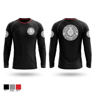 Long Sleeve Performance Shirt, Texas Department of Criminal Justice, , Teamtime, Team time, sublimation, custom sports apparel, team uniforms, spirit wear, spiritwear, sports uniforms, custom shirts, team store, custom team store, fundraiser sports, apparel fundraiser