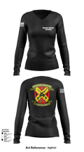 Weapons Training Battalion 25066956 Women's Long Sleeve V-neck Shirt - 102
