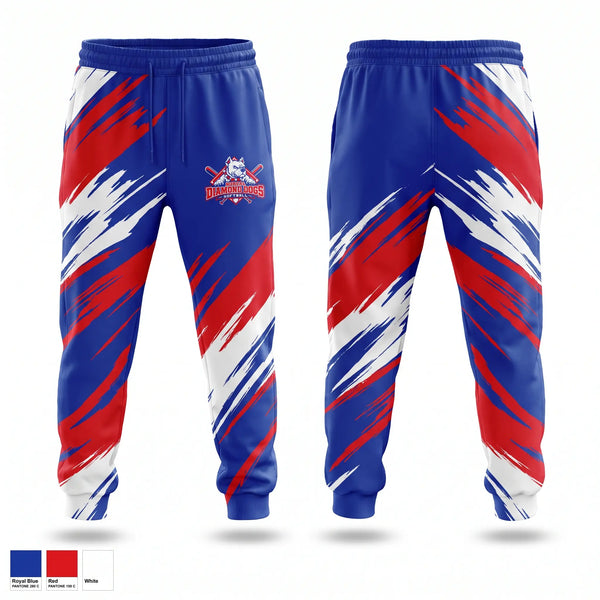 Sweatpants, NorCal Diamond Dogs, Softball, Teamtime, Team time, sublimation, custom sports apparel, team uniforms, spirit wear, spiritwear, sports uniforms, custom shirts, team store, custom team store, fundraiser sports, apparel fundraiser