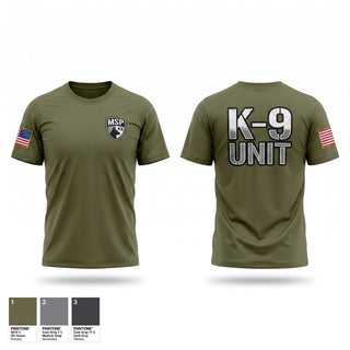 Old School Cotton Feel Shirt, State Patrol K9 Unit, Police, Teamtime, Team time, sublimation, custom sports apparel, team uniforms, spirit wear, spiritwear, sports uniforms, custom shirts, team store, custom team store, fundraiser sports, apparel fundraiser