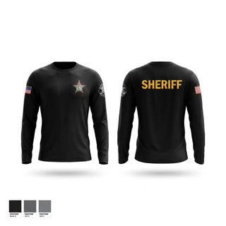 Long Sleeve Performance Shirt, Pasco Sheriff, Police, Teamtime, Team time, sublimation, custom sports apparel, team uniforms, spirit wear, spiritwear, sports uniforms, custom shirts, team store, custom team store, fundraiser sports, apparel fundraiser