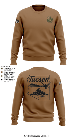Crew Neck Sweatshirt, 214 Intel, Air Force, Teamtime, Team time, sublimation, custom sports apparel, team uniforms, spirit wear, spiritwear, sports uniforms, custom shirts, team store, custom team store, fundraiser sports, apparel fundraiser