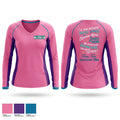 Team Teal 78972675 Women's Long Sleeve V-neck Shirt - 1