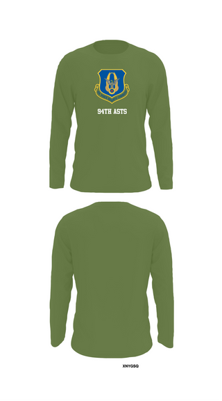 Long Sleeve Performance Shirt, 94th ASTS, , Teamtime, Team time, sublimation, custom sports apparel, team uniforms, spirit wear, spiritwear, sports uniforms, custom shirts, team store, custom team store, fundraiser sports, apparel fundraiser