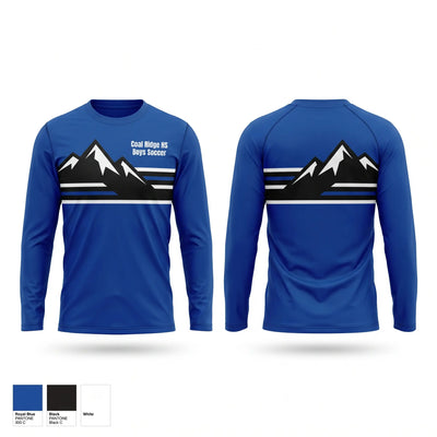 Coal Ridge HS Boys Soccer Long Sleeve Performance Shirt 2