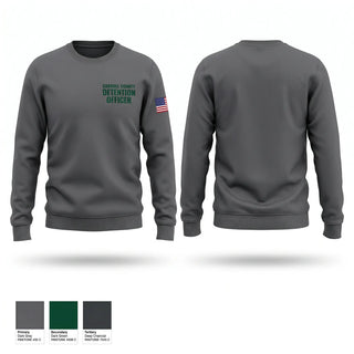 Crew Neck Sweatshirt, Carroll County Detention officer, Police, Teamtime, Team time, sublimation, custom sports apparel, team uniforms, spirit wear, spiritwear, sports uniforms, custom shirts, team store, custom team store, fundraiser sports, apparel fundraiser