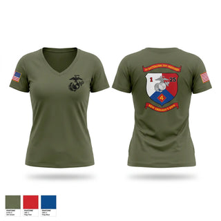 Womens Short Sleeve Vneck Shirt, Alpha Company 1/25, Marines, Teamtime, Team time, sublimation, custom sports apparel, team uniforms, spirit wear, spiritwear, sports uniforms, custom shirts, team store, custom team store, fundraiser sports, apparel fundraiser