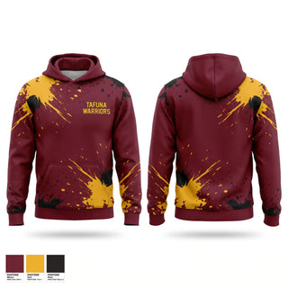 Hoodie, TAFUNA WARRIORS, , Teamtime, Team time, sublimation, custom sports apparel, team uniforms, spirit wear, spiritwear, sports uniforms, custom shirts, team store, custom team store, fundraiser sports, apparel fundraiser