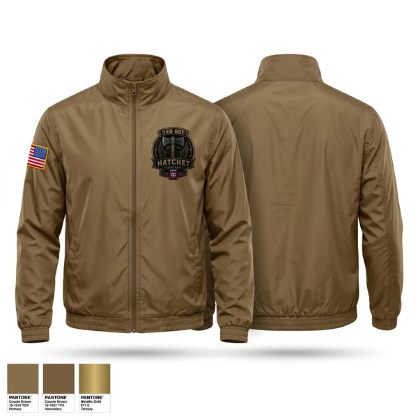 Windbreaker, Hatchet Company 3/82nd, Army, Teamtime, Team time, sublimation, custom sports apparel, team uniforms, spirit wear, spiritwear, sports uniforms, custom shirts, team store, custom team store, fundraiser sports, apparel fundraiser