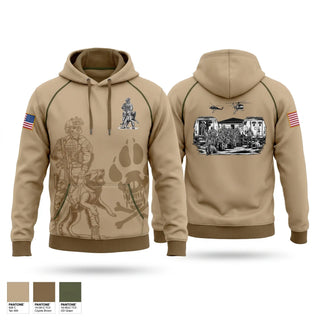 Hoodie, 39 SFS K9, Air Force, Teamtime, Team time, sublimation, custom sports apparel, team uniforms, spirit wear, spiritwear, sports uniforms, custom shirts, team store, custom team store, fundraiser sports, apparel fundraiser