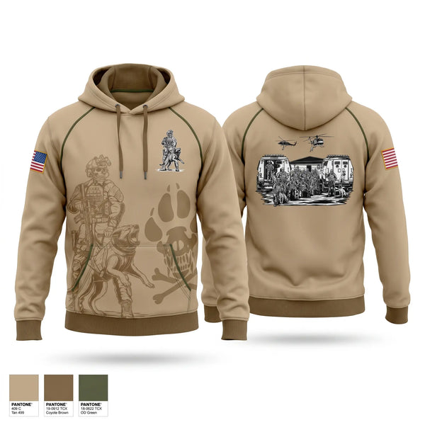 Hoodie, 39 SFS K9, Air Force, Teamtime, Team time, sublimation, custom sports apparel, team uniforms, spirit wear, spiritwear, sports uniforms, custom shirts, team store, custom team store, fundraiser sports, apparel fundraiser