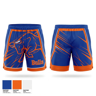Bulls Athletic Shorts With Pockets - 1