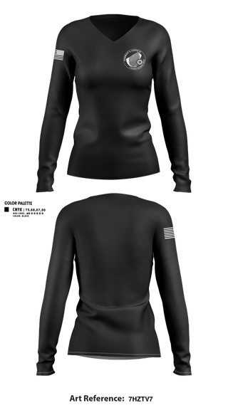 Womens Long Sleeve Vneck Shirt, Crime Scene UnitCrime Scene Unit, Police, Teamtime, Team time, sublimation, custom sports apparel, team uniforms, spirit wear, spiritwear, sports uniforms, custom shirts, team store, custom team store, fundraiser sports, apparel fundraiser