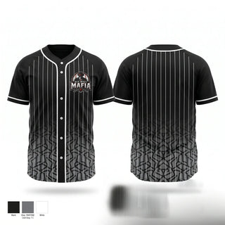 Full Button Baseball Jersey, Mid South Mafia, Baseball, Teamtime, Team time, sublimation, custom sports apparel, team uniforms, spirit wear, spiritwear, sports uniforms, custom shirts, team store, custom team store, fundraiser sports, apparel fundraiser