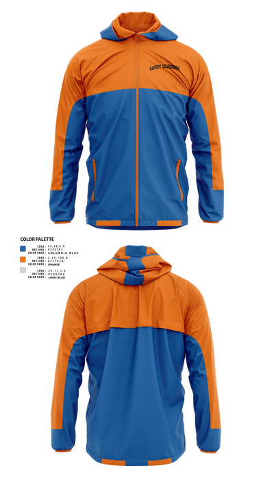 Sassy sluggers Windbreaker - 21