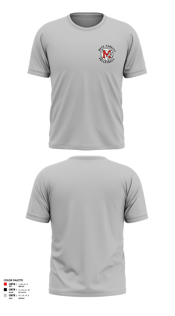 McLean High School Boys Volleyball 48768744 Short Sleeve Performance Shirt - 6