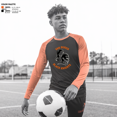 Van Buren Youth Soccer Association 88554810 Long Sleeve Performance Shirt 2