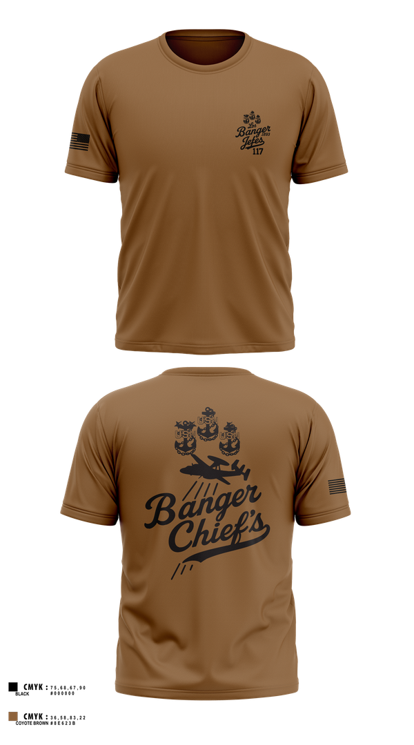 Old School Cotton Feel Shirt, VAW-117, , Teamtime, Team time, sublimation, custom sports apparel, team uniforms, spirit wear, spiritwear, sports uniforms, custom shirts, team store, custom team store, fundraiser sports, apparel fundraiser