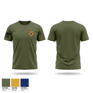 Old School Cotton Feel Shirt, Liberty County Sheriff’s Office, Police, Teamtime, Team time, sublimation, custom sports apparel, team uniforms, spirit wear, spiritwear, sports uniforms, custom shirts, team store, custom team store, fundraiser sports, apparel fundraiser